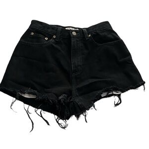 Vintage L.L. Bean Natural Fit Denim Shorts | Black | Size 4